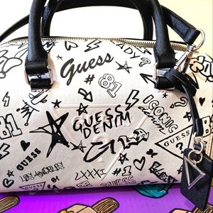 Guess purse Grafiti style